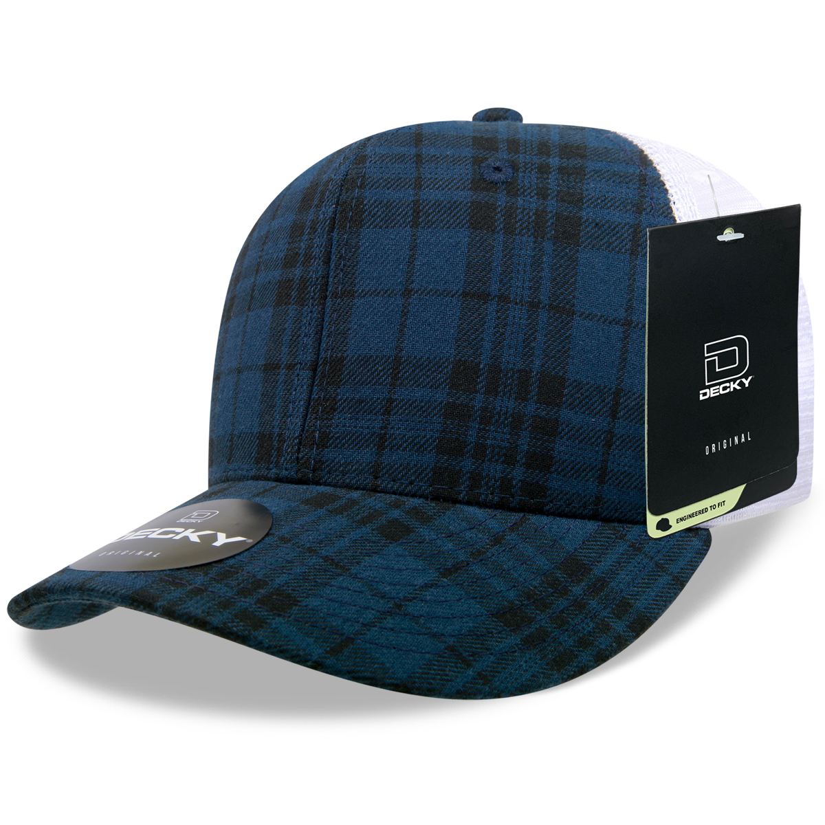 Decky 6017 Baseball Cap - Structured, Curved Brim