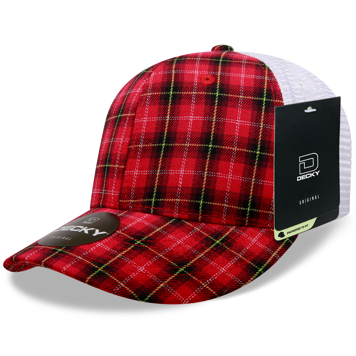 Decky 6017 Baseball Cap - Structured, Curved Brim