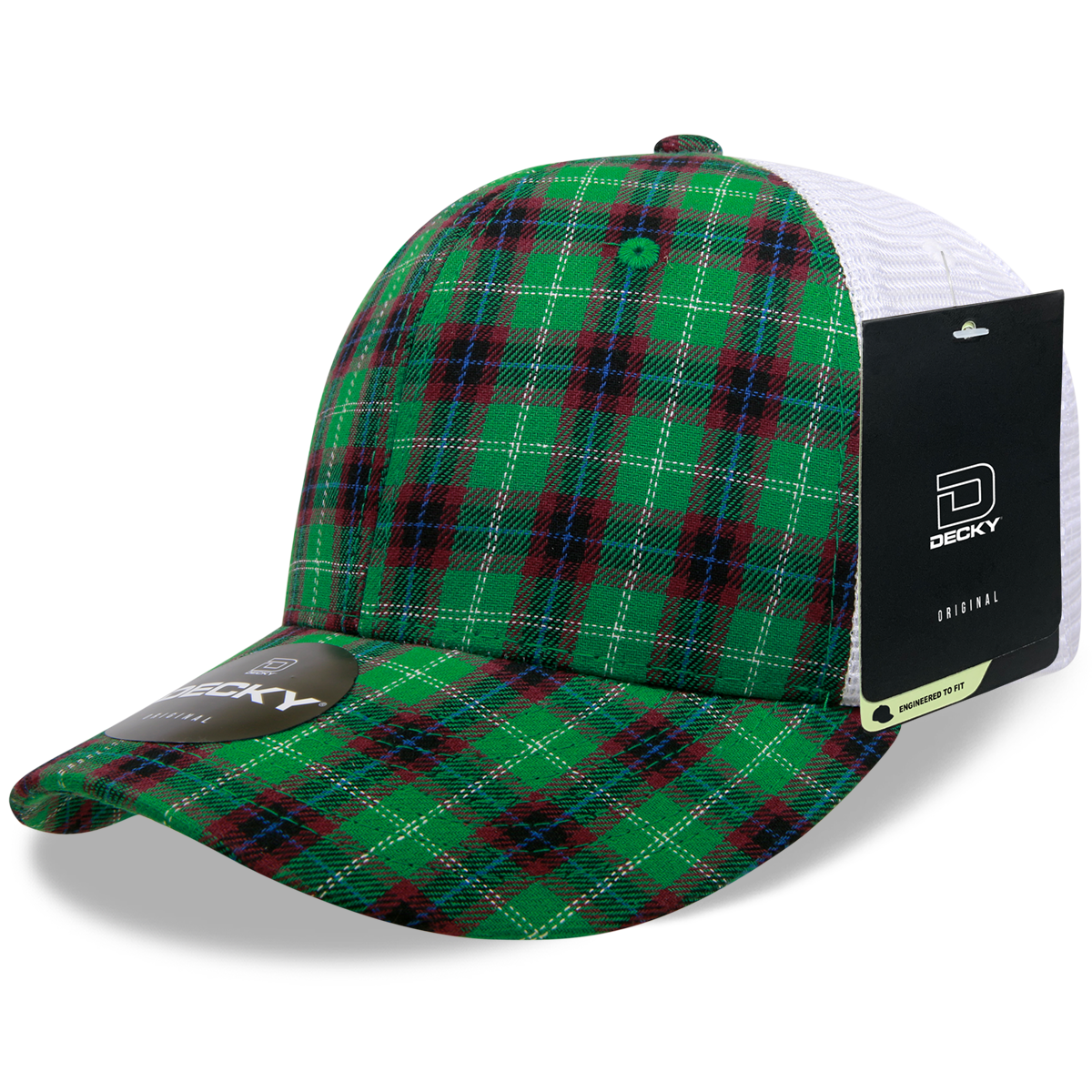 Decky 6017 Baseball Cap - Structured, Curved Brim