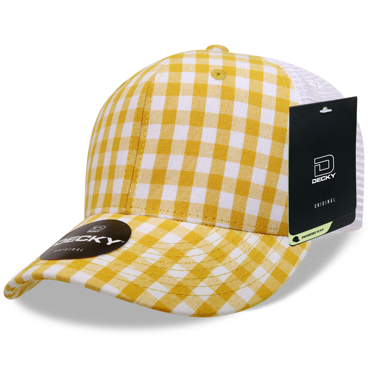 Decky 6017 Baseball Cap - Structured, Curved Brim