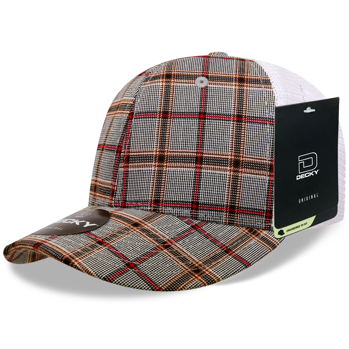 Decky 6017 Baseball Cap - Structured, Curved Brim
