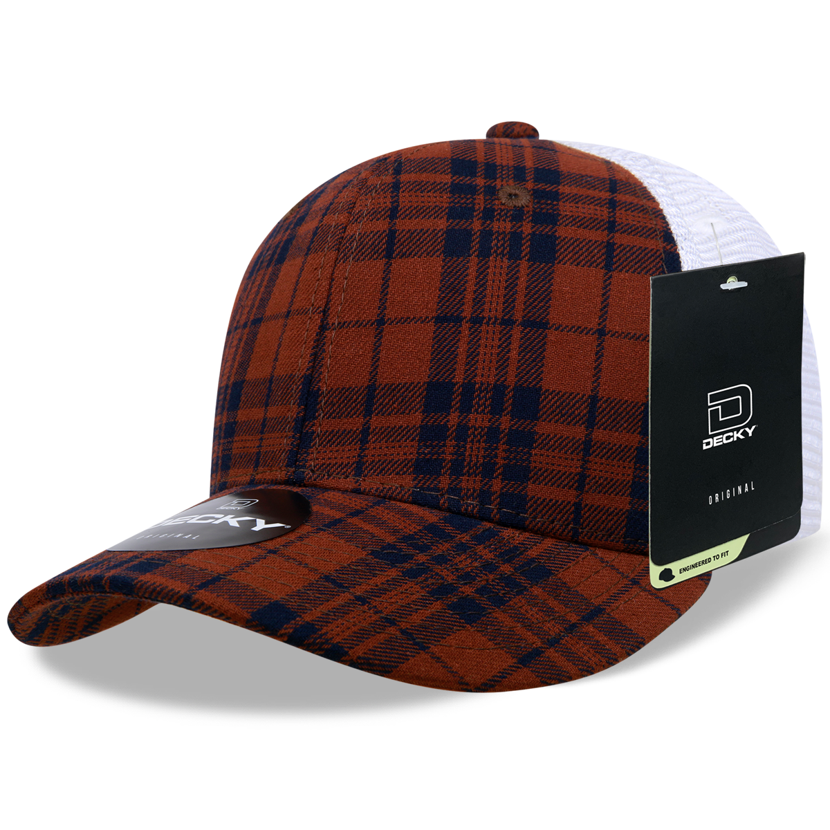 Decky 6017 Baseball Cap - Structured, Curved Brim