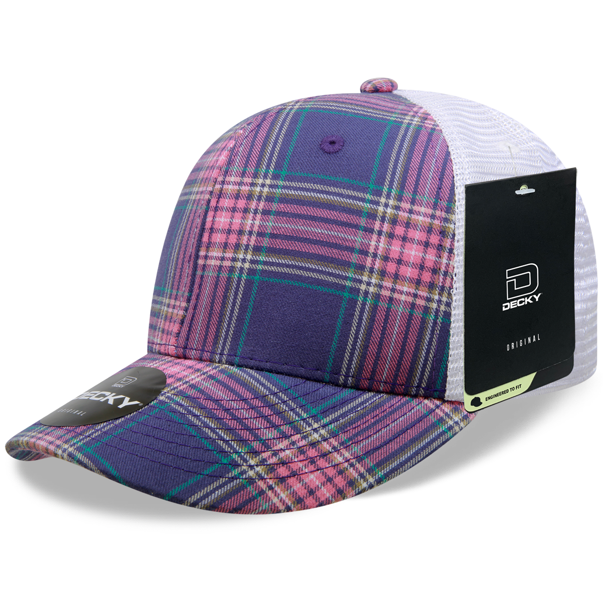Decky 6017 Baseball Cap - Structured, Curved Brim