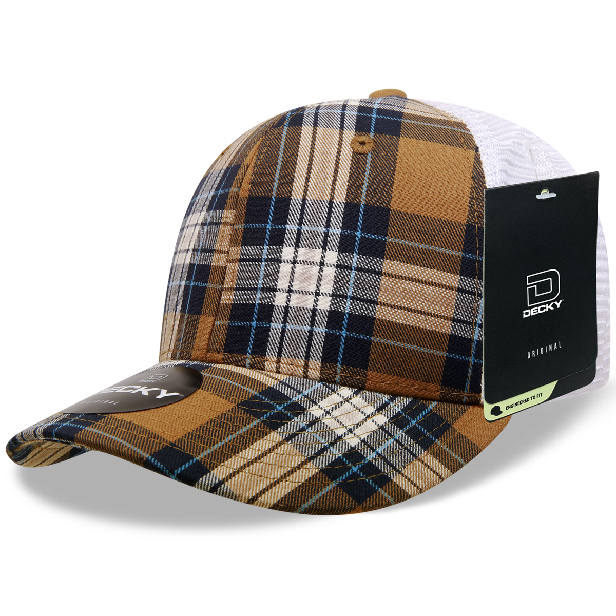 Decky 6017 Baseball Cap - Structured, Curved Brim