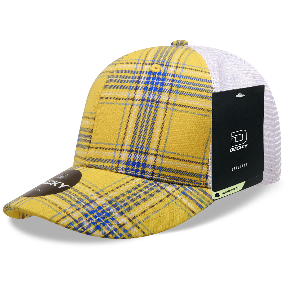 Decky 6017 Baseball Cap - Structured, Curved Brim