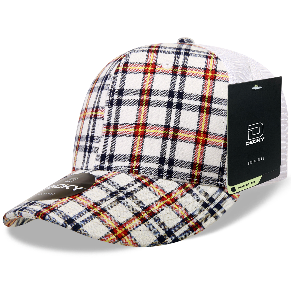 Decky 6017 Baseball Cap - Structured, Curved Brim