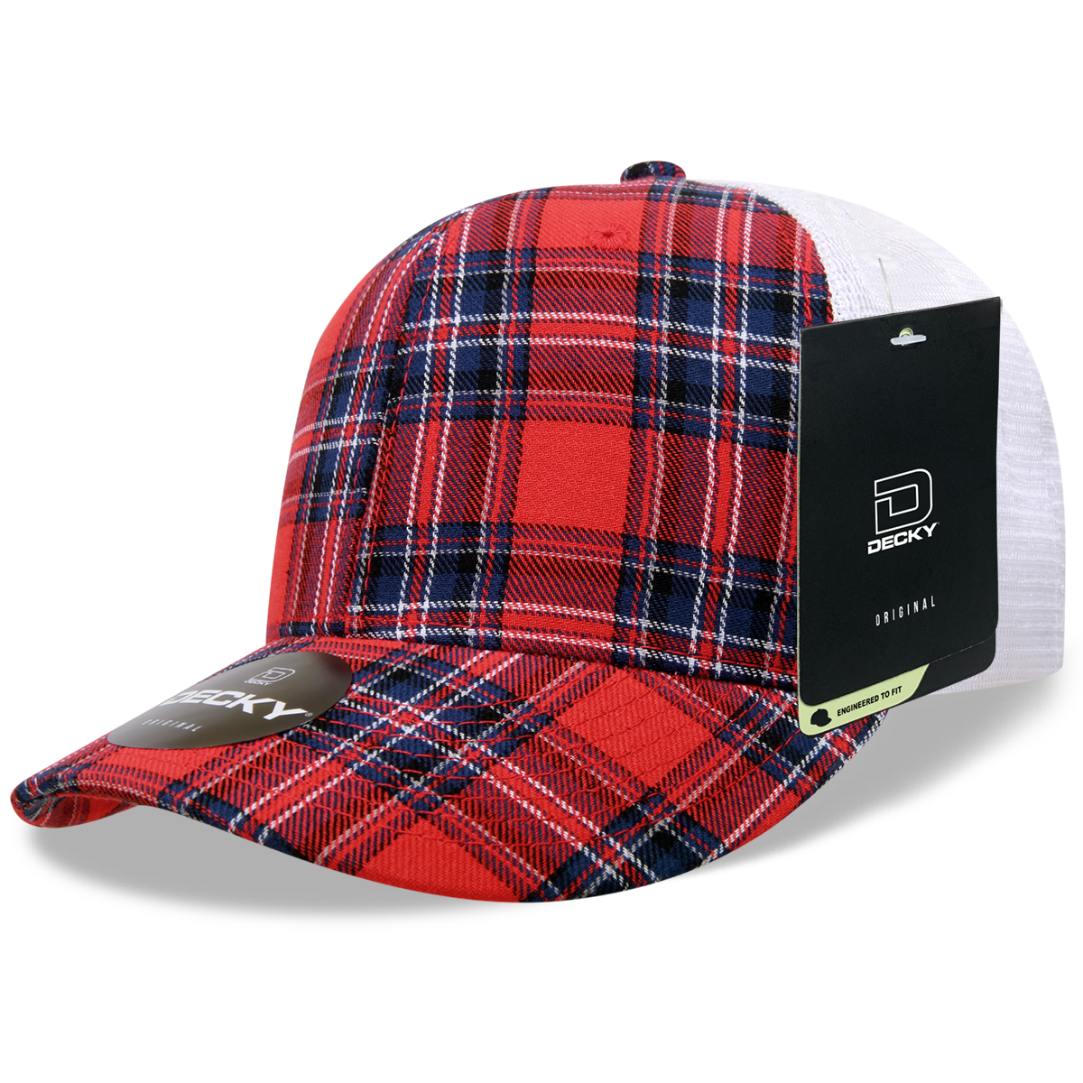 Decky 6017 Baseball Cap - Structured, Curved Brim