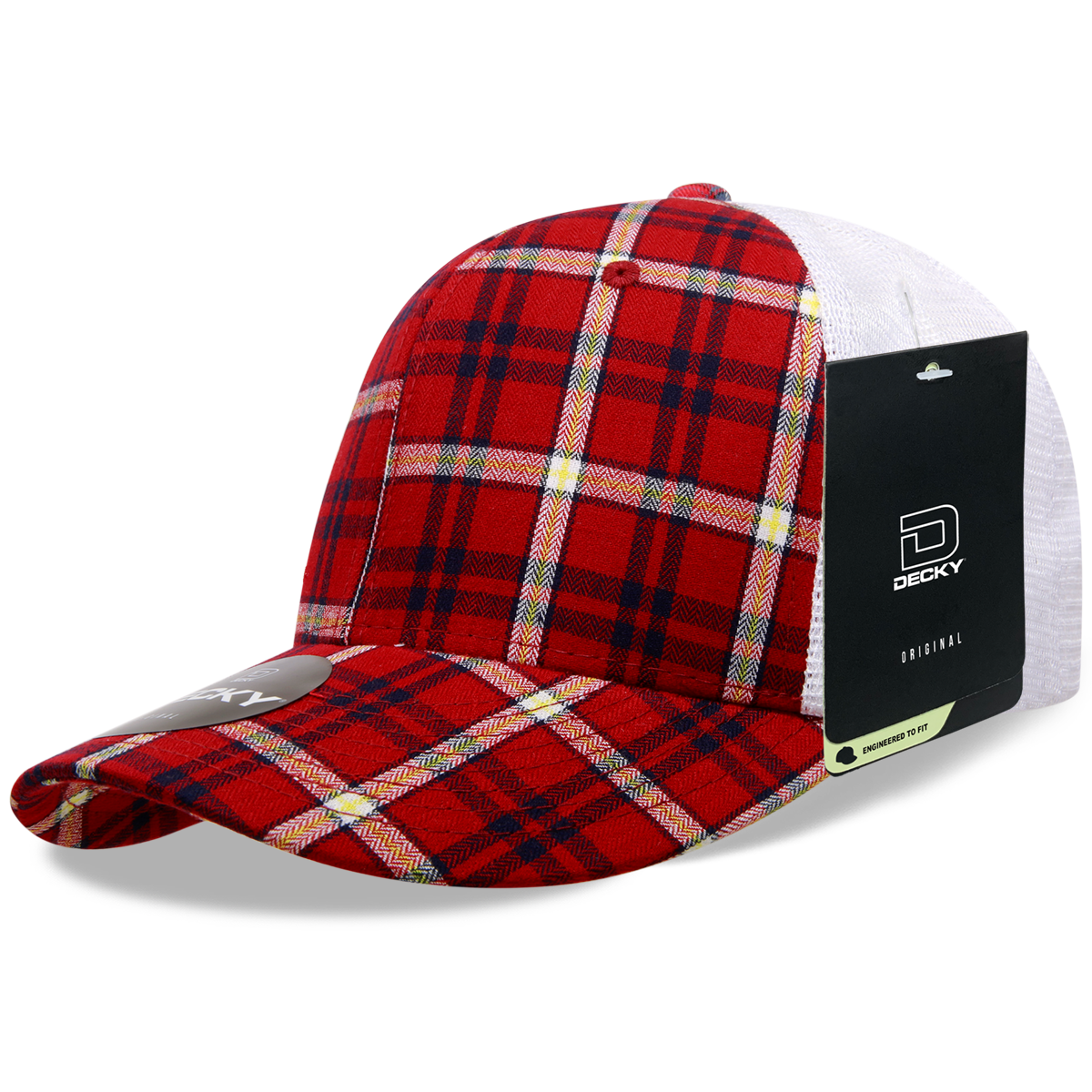 Decky 6017 Baseball Cap - Structured, Curved Brim