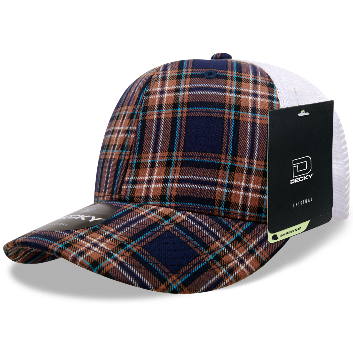 Decky 6017 Baseball Cap - Structured, Curved Brim