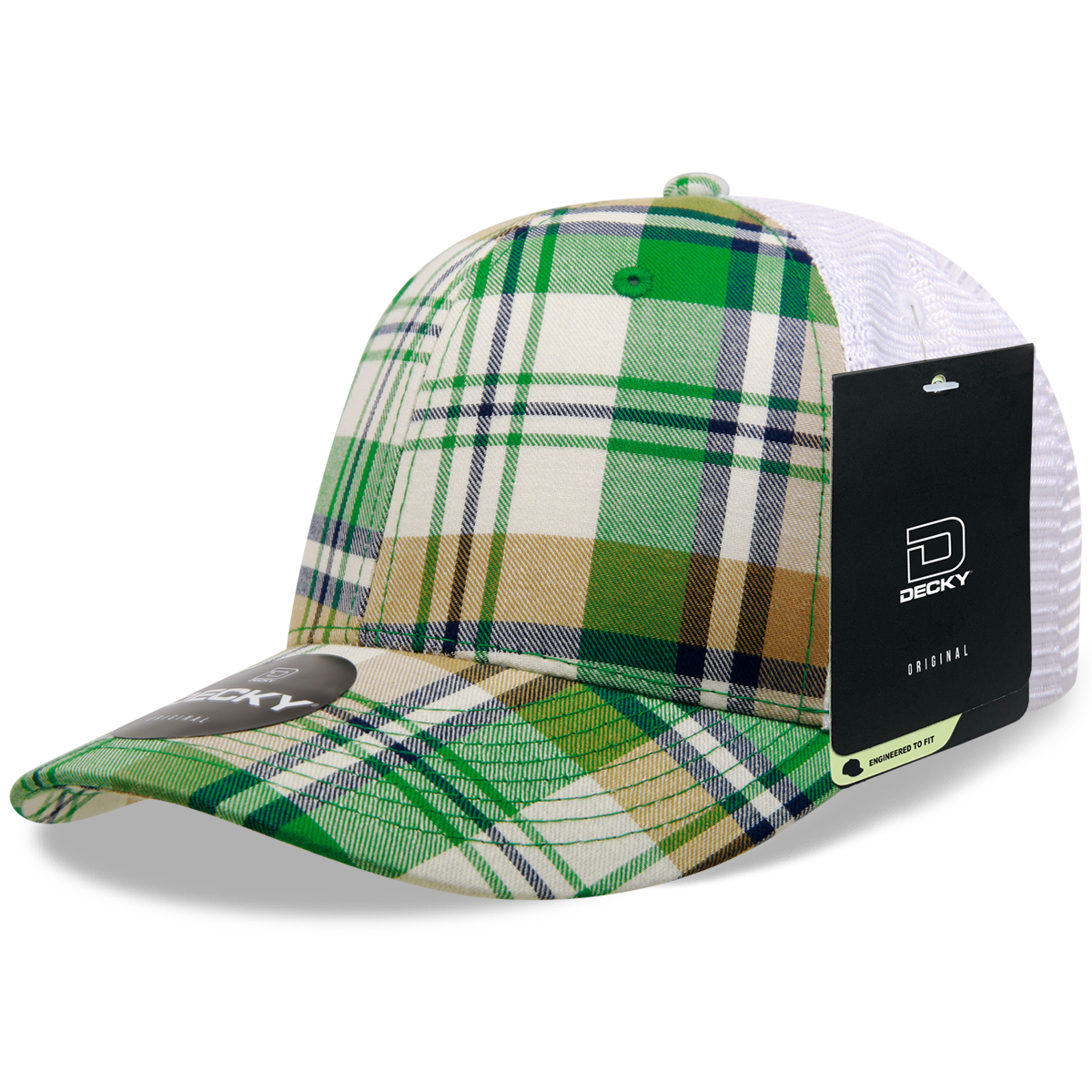 Decky 6017 Baseball Cap - Structured, Curved Brim