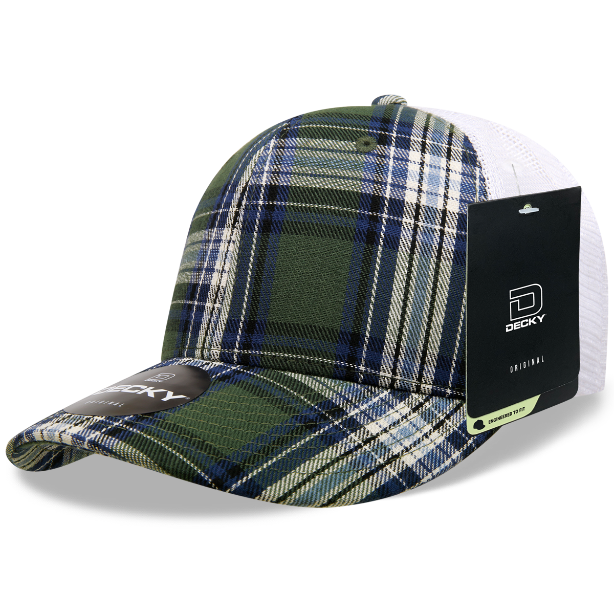 Decky 6017 Baseball Cap - Structured, Curved Brim