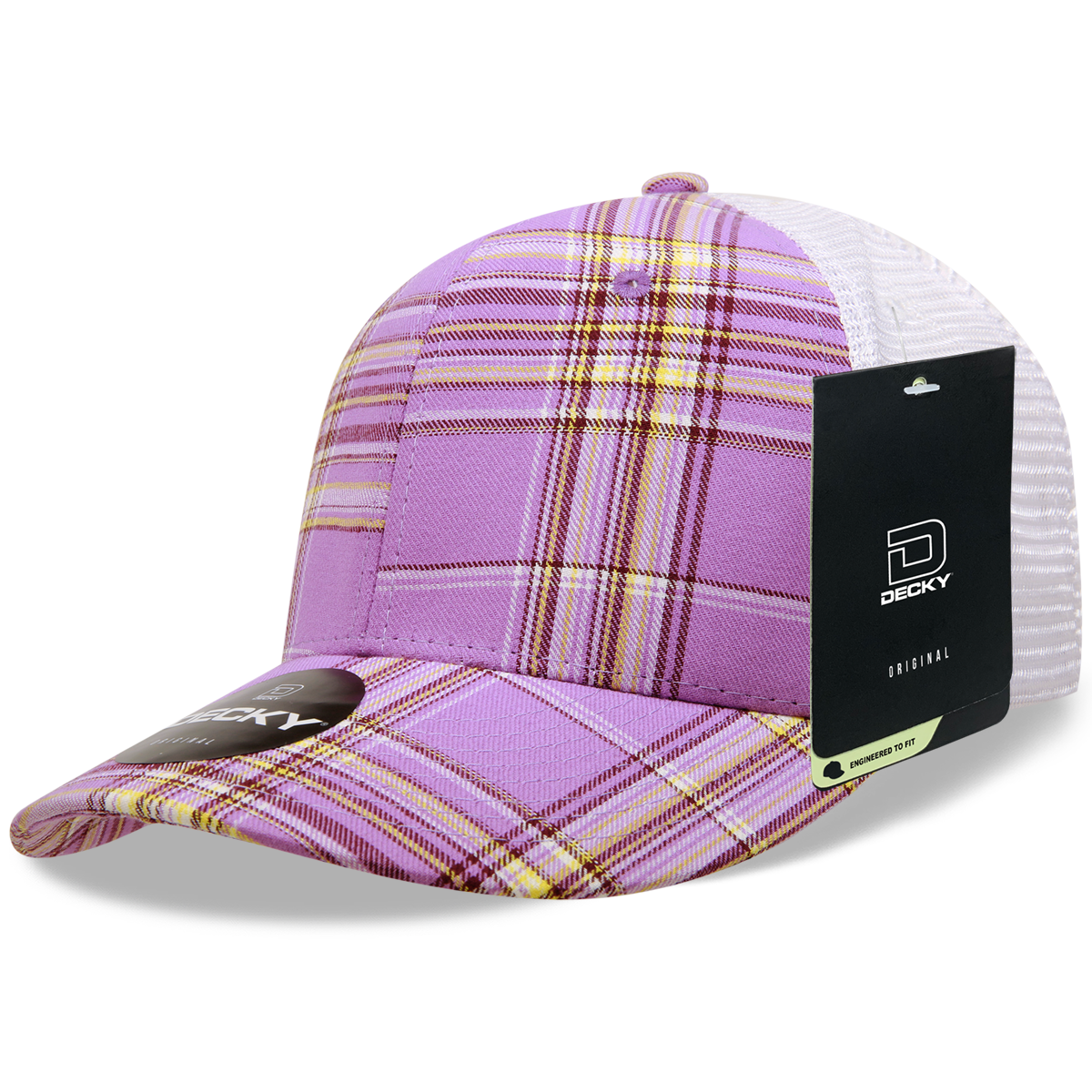 Decky 6017 Baseball Cap - Structured, Curved Brim