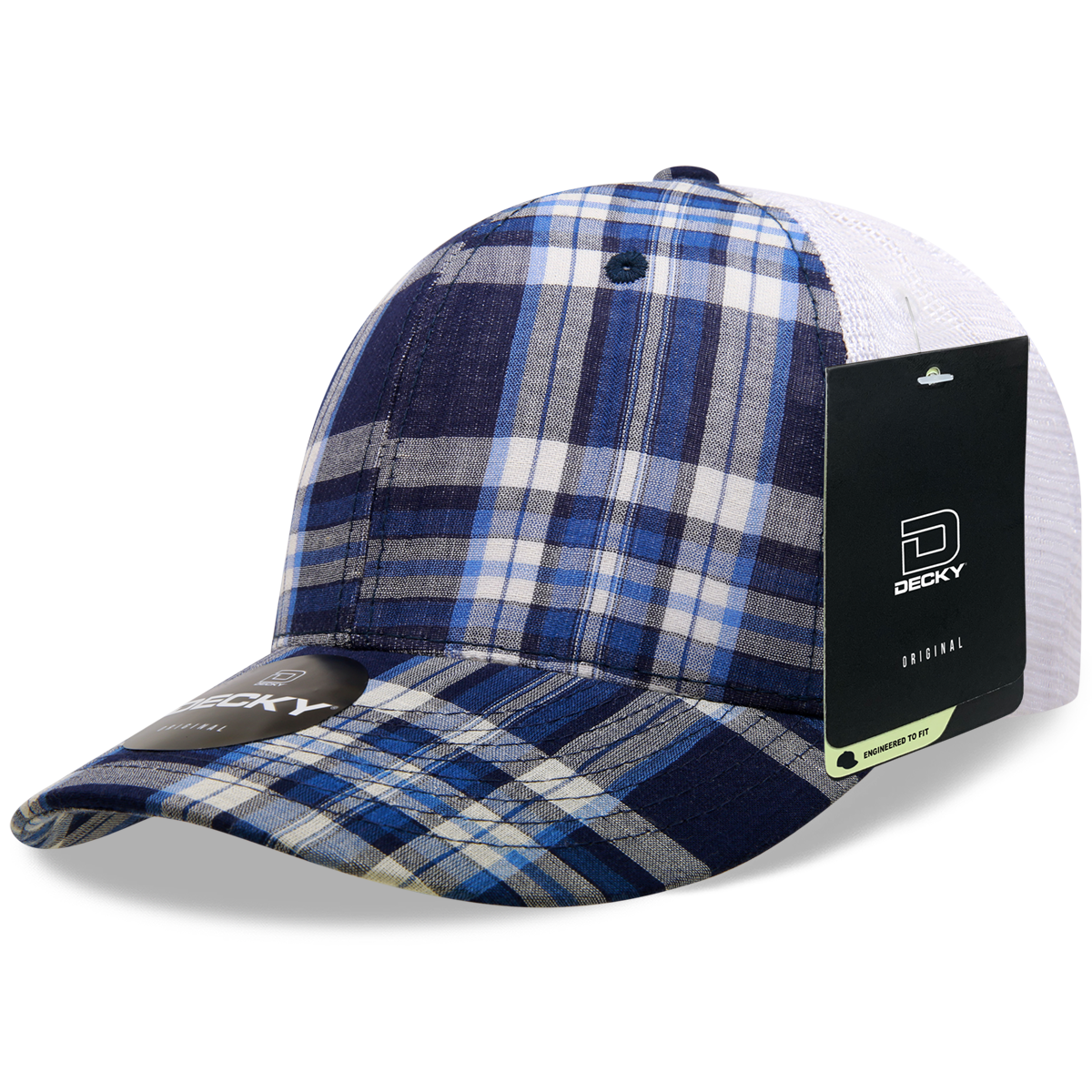 Decky 6017 Baseball Cap - Structured, Curved Brim