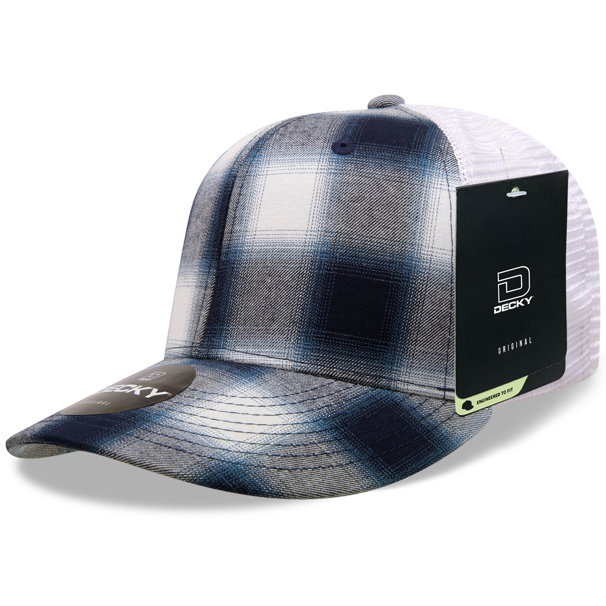 Decky 6017 Baseball Cap - Structured, Curved Brim