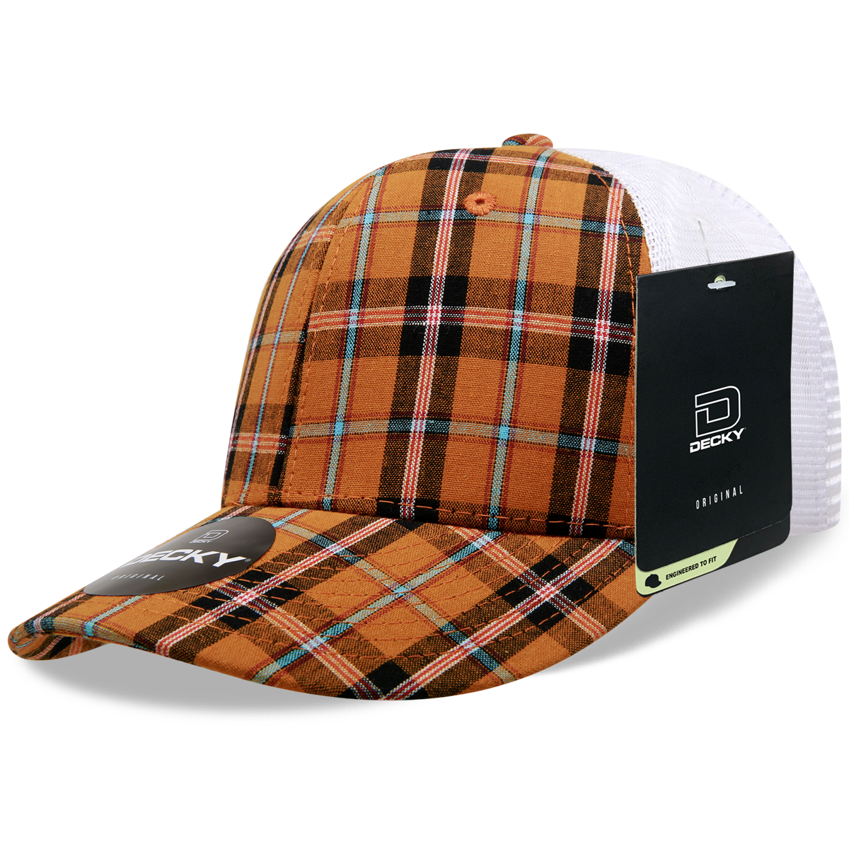 Decky 6017 Baseball Cap - Structured, Curved Brim