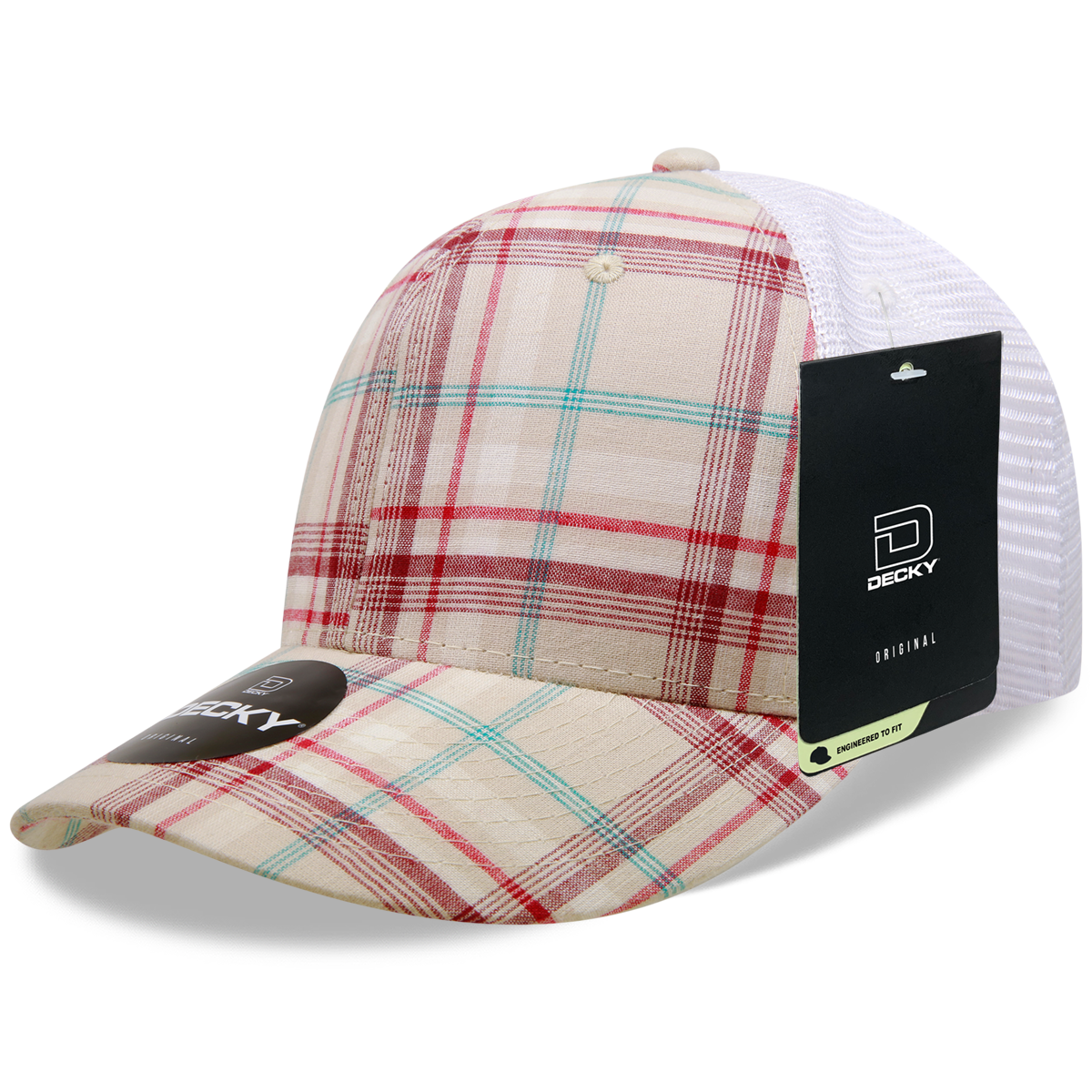Decky 6017 Baseball Cap - Structured, Curved Brim