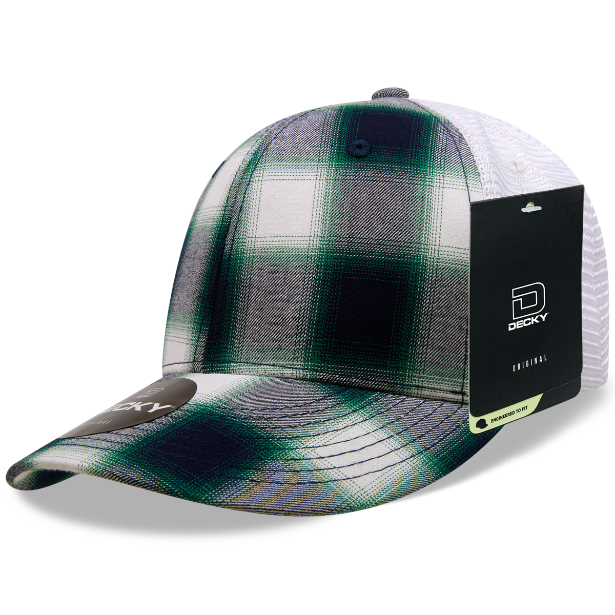 Decky 6017 Baseball Cap - Structured, Curved Brim