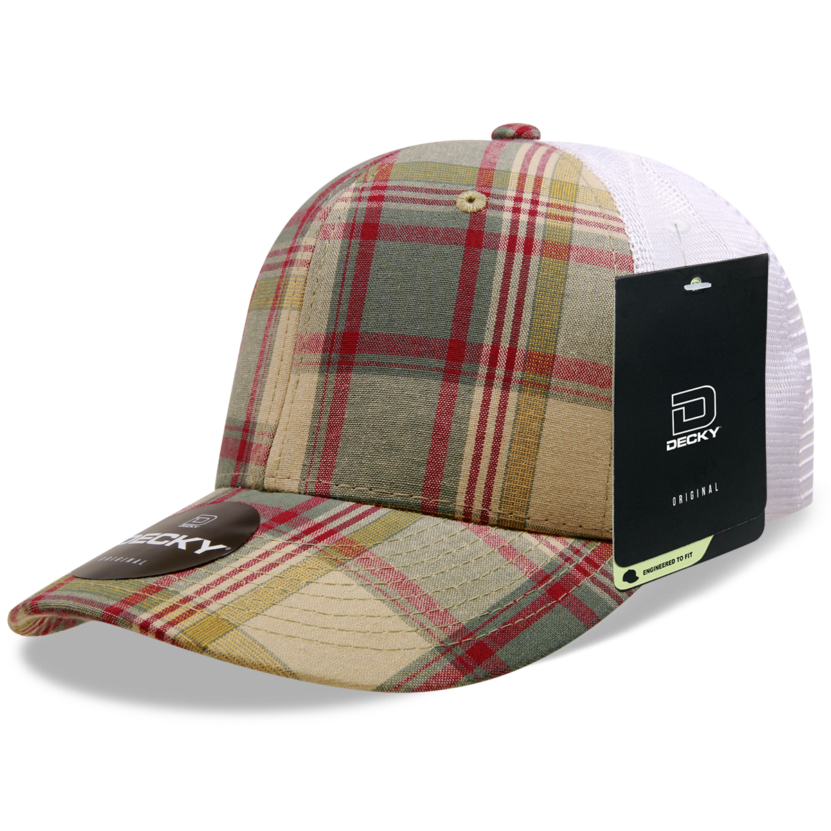 Decky 6017 Baseball Cap - Structured, Curved Brim