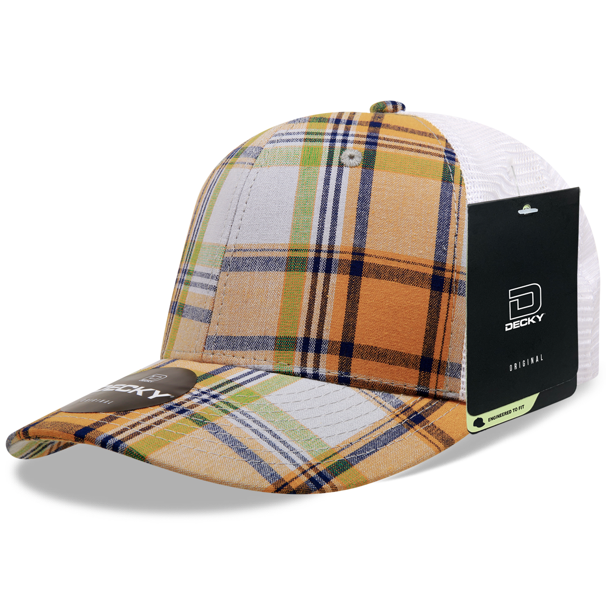 Decky 6017 Baseball Cap - Structured, Curved Brim