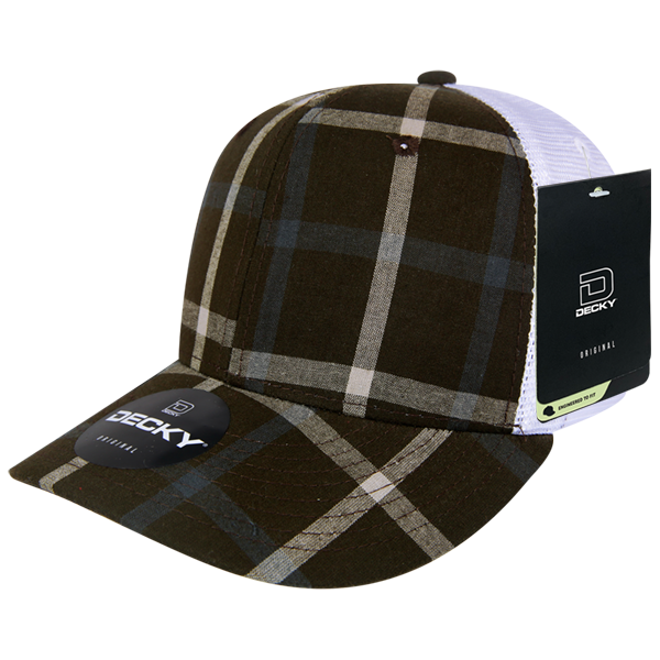 Decky 6017 Baseball Cap - Structured, Curved Brim