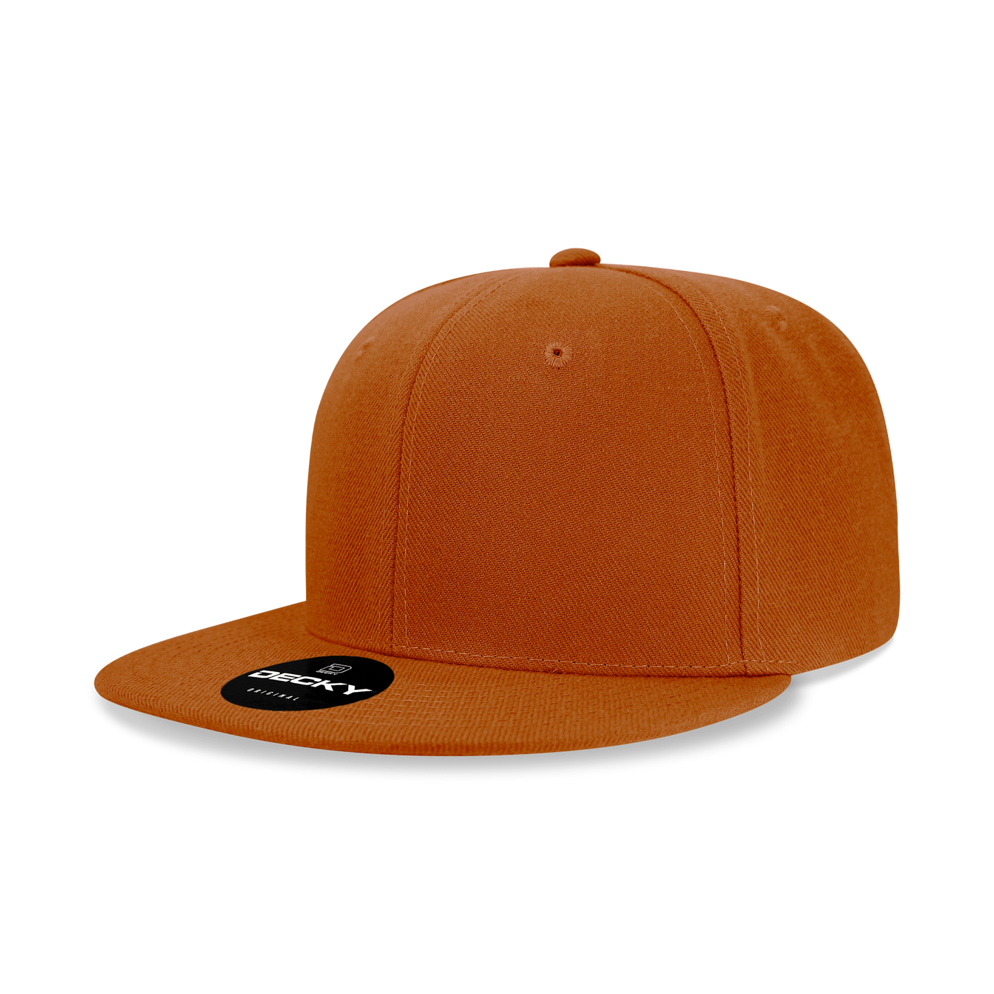 Decky 6020 Snapback Cap - 100% Acrylic, Structured