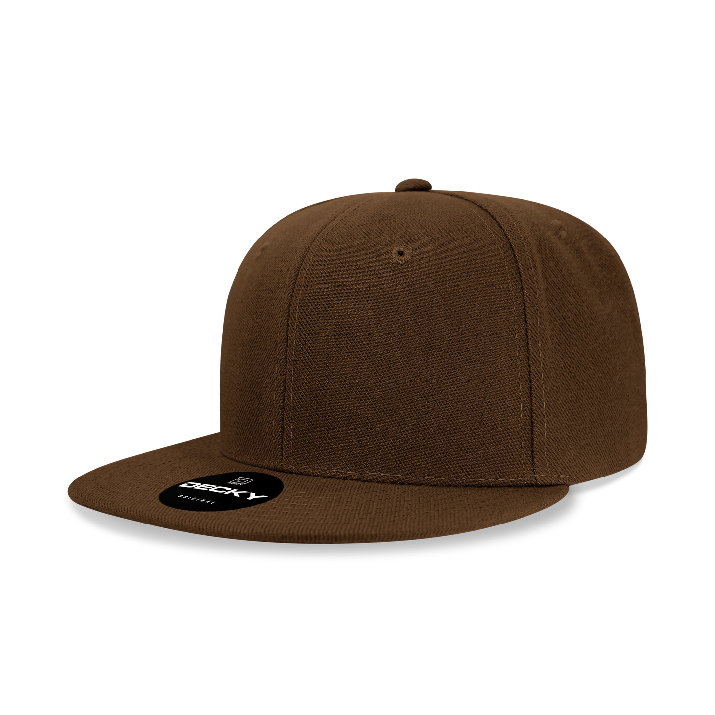 Decky 6020 Snapback Cap - 100% Acrylic, Structured