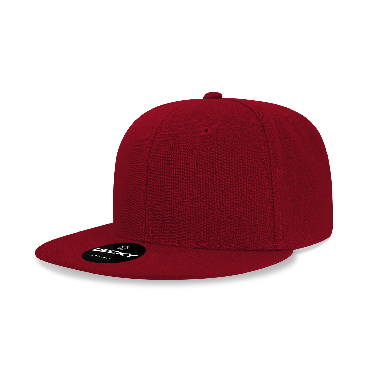 Decky 6020 Snapback Cap - 100% Acrylic, Structured