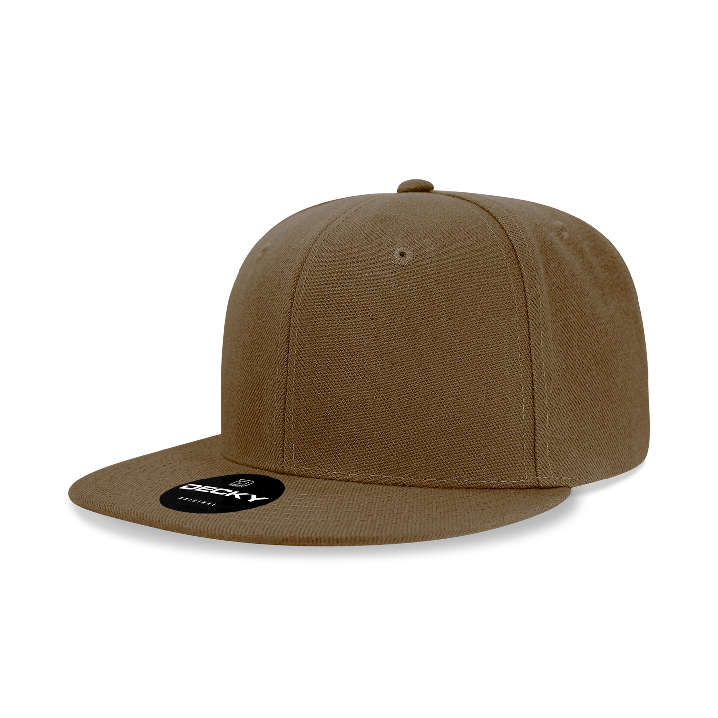 Decky 6020 Snapback Cap - 100% Acrylic, Structured