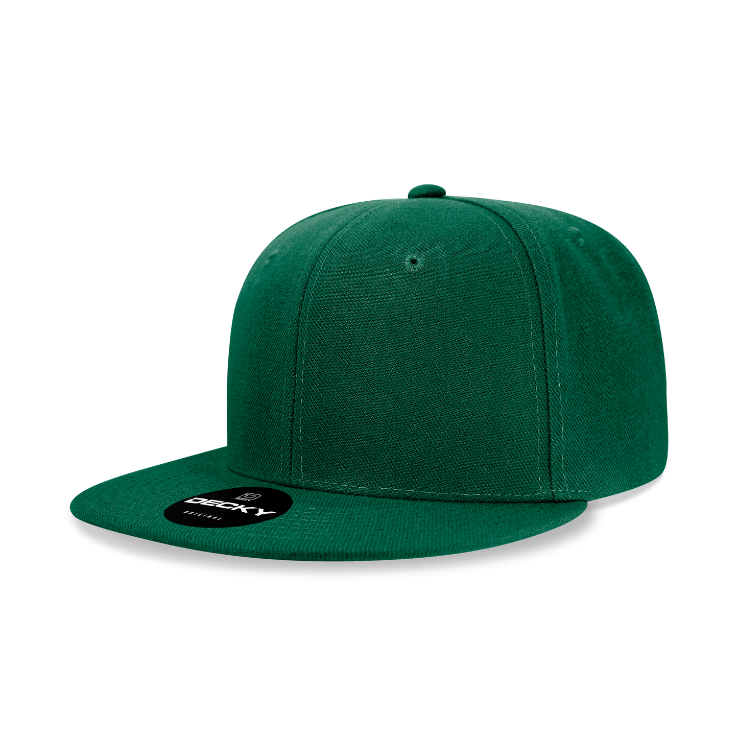 Decky 6020 Snapback Cap - 100% Acrylic, Structured