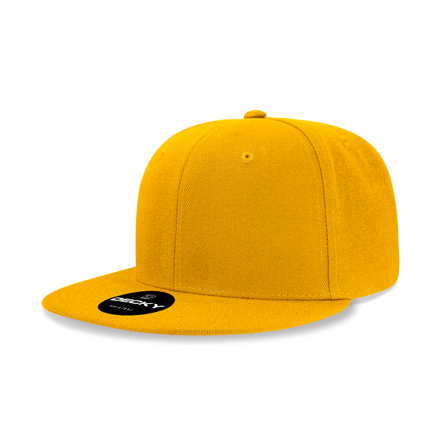Decky 6020 Snapback Cap - 100% Acrylic, Structured