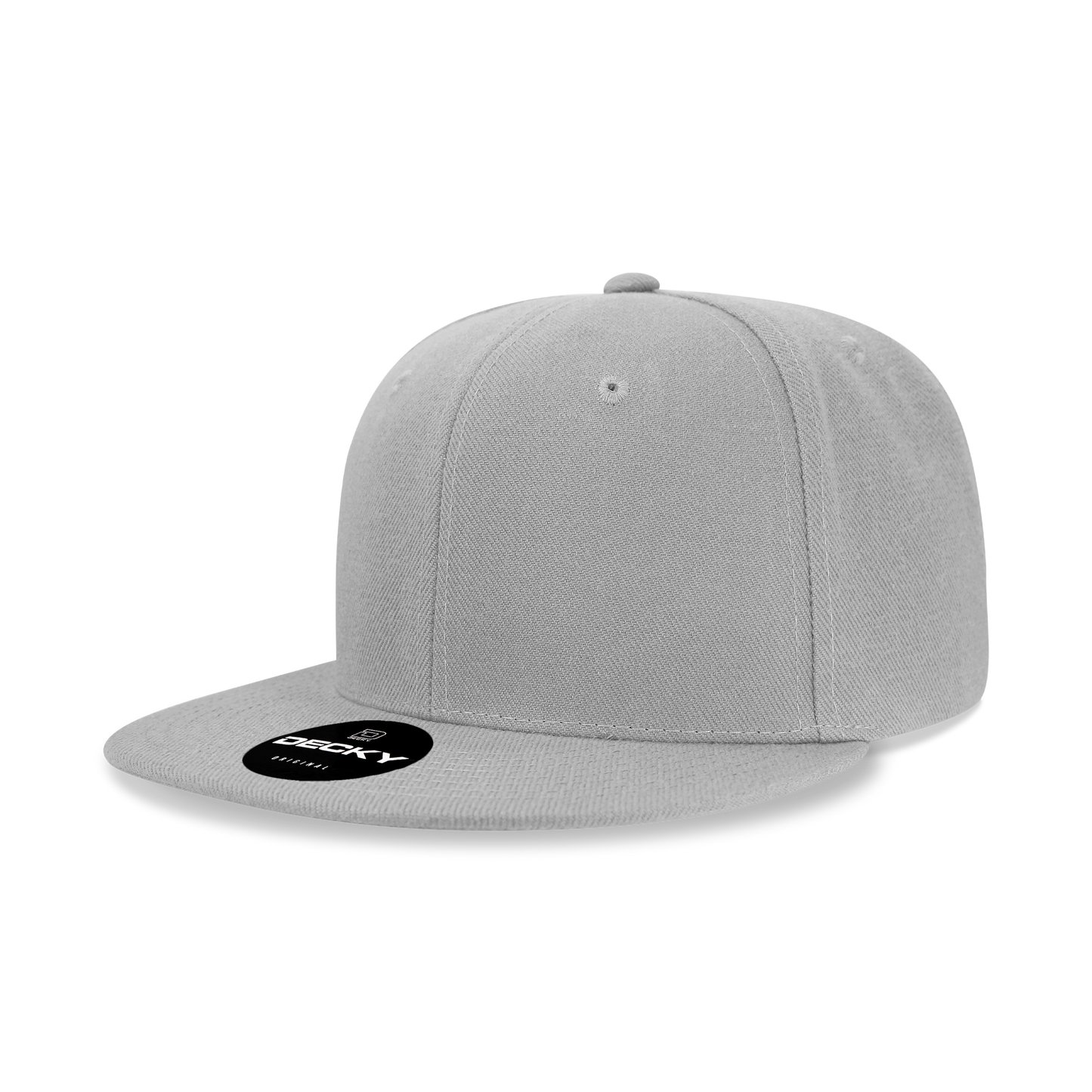 Decky 6020 Snapback Cap - 100% Acrylic, Structured