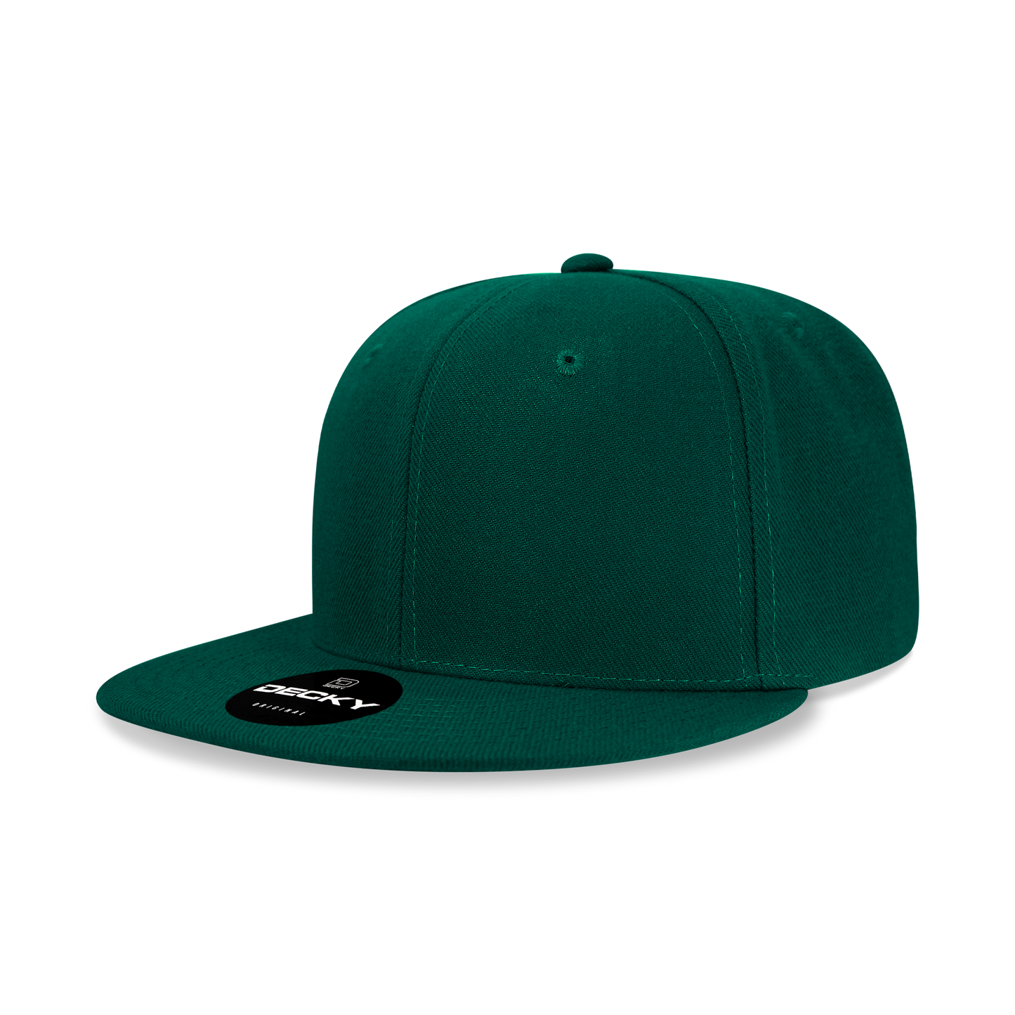Decky 6020 Snapback Cap - 100% Acrylic, Structured