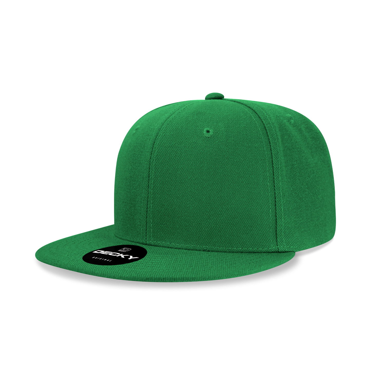 Decky 6020 Snapback Cap - 100% Acrylic, Structured