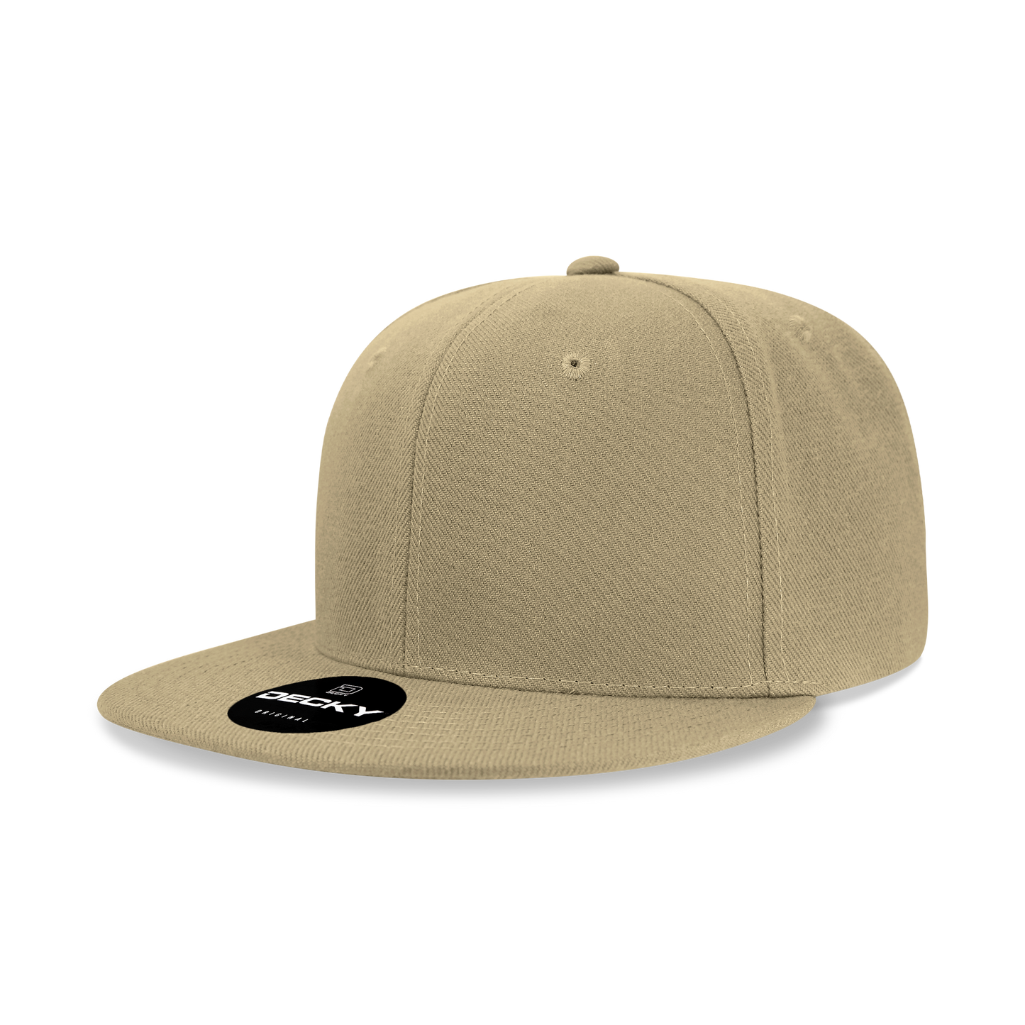 Decky 6020 Snapback Cap - 100% Acrylic, Structured