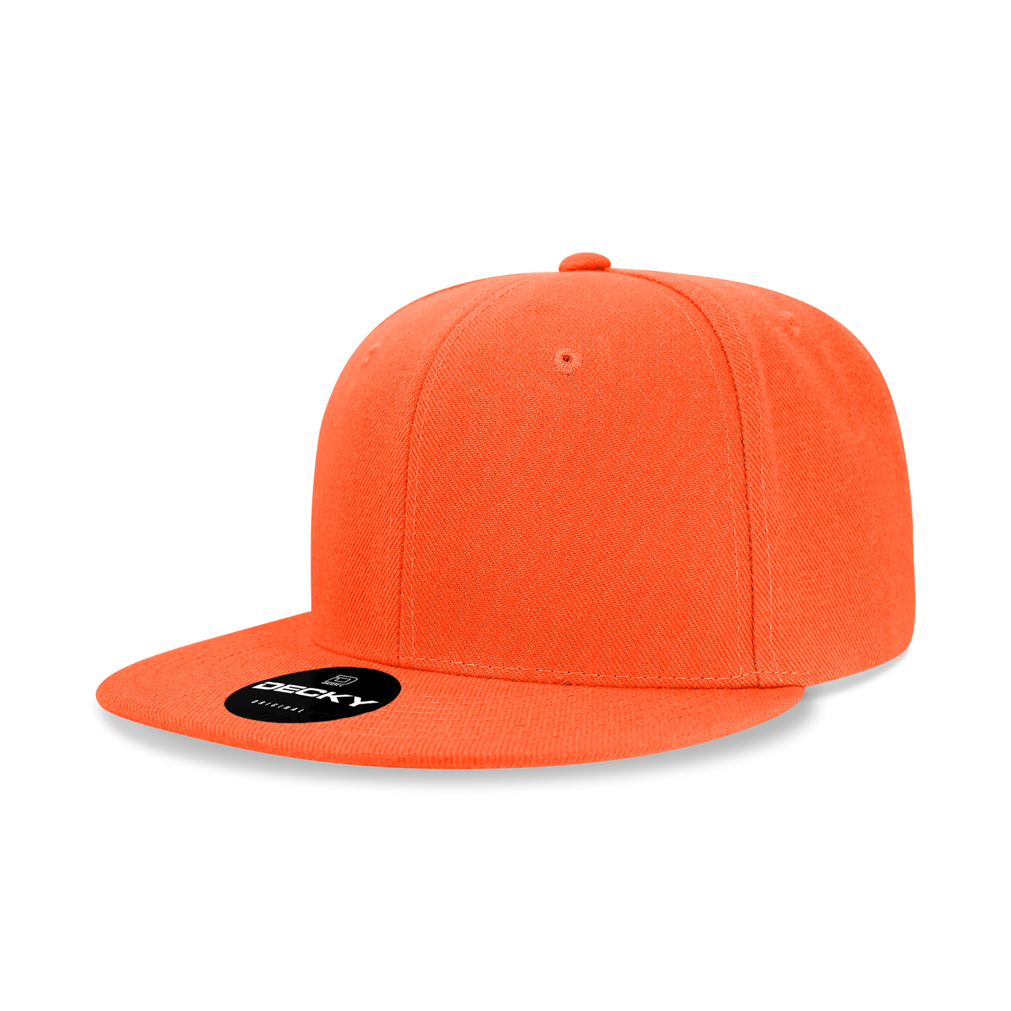 Decky 6020 Snapback Cap - 100% Acrylic, Structured
