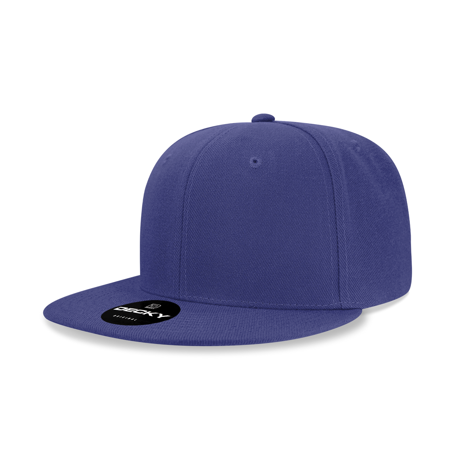 Decky 6020 Snapback Cap - 100% Acrylic, Structured