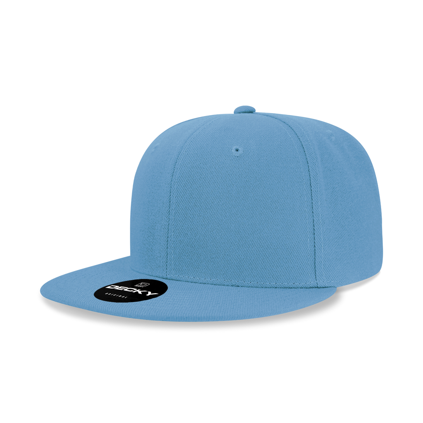 Decky 6020 Snapback Cap - 100% Acrylic, Structured