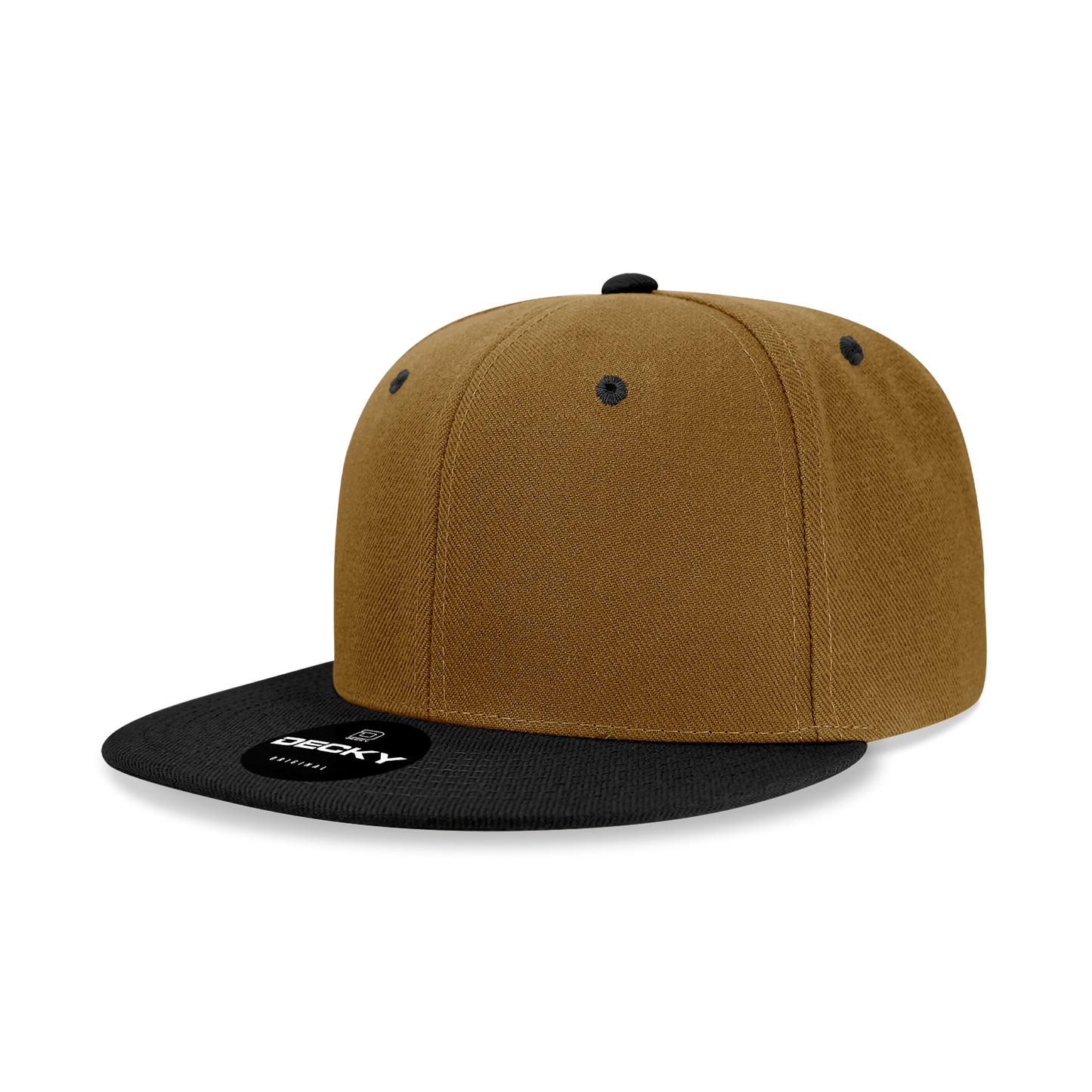 Decky 6020 Snapback Cap - 100% Acrylic, Structured