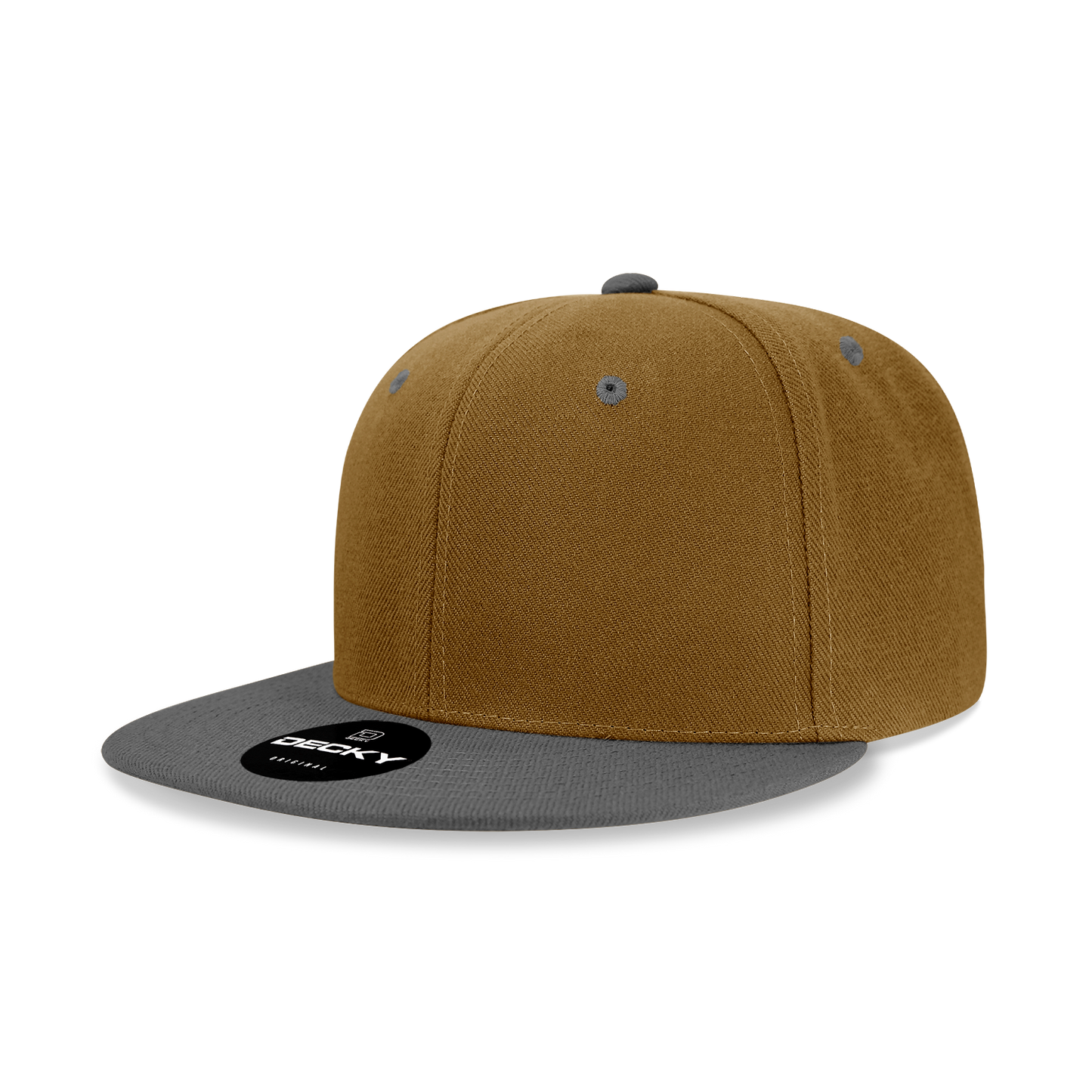 Decky 6020 Snapback Cap - 100% Acrylic, Structured