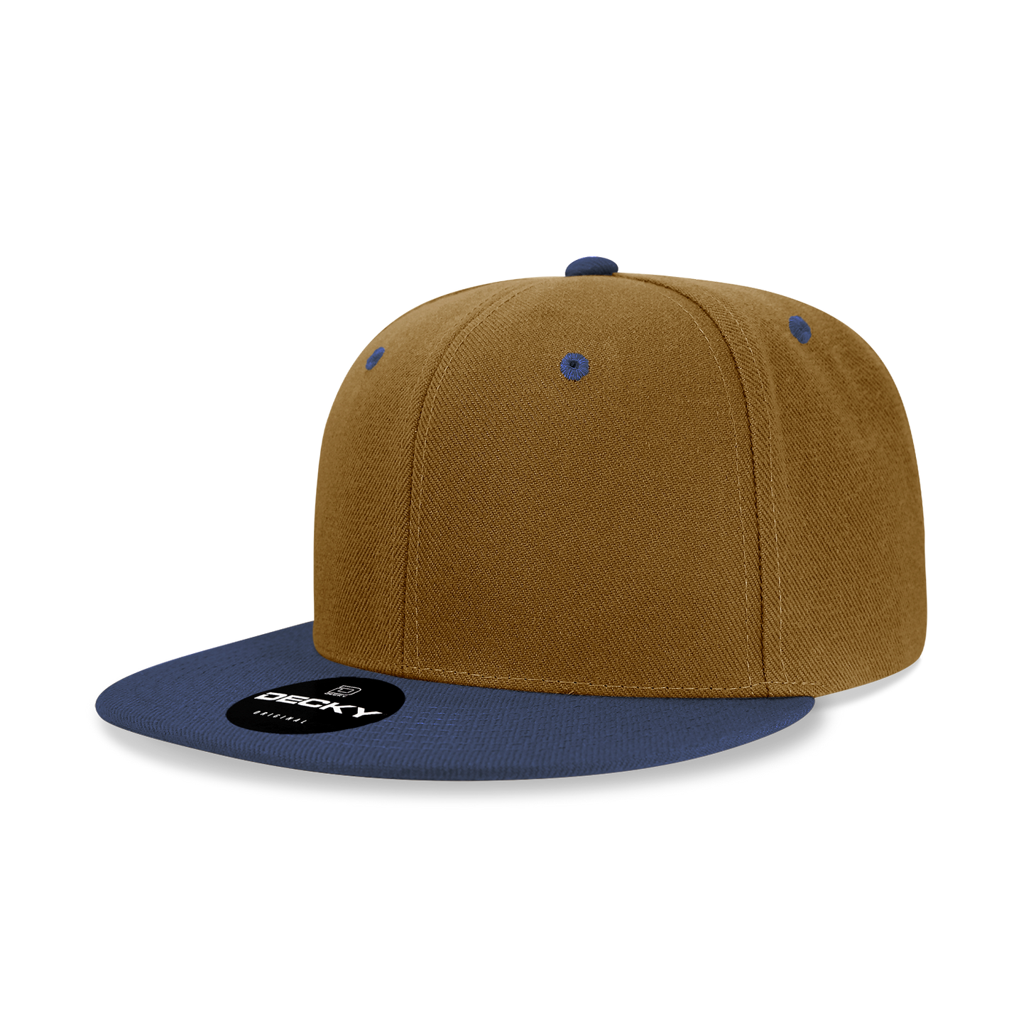 Decky 6020 Snapback Cap - 100% Acrylic, Structured