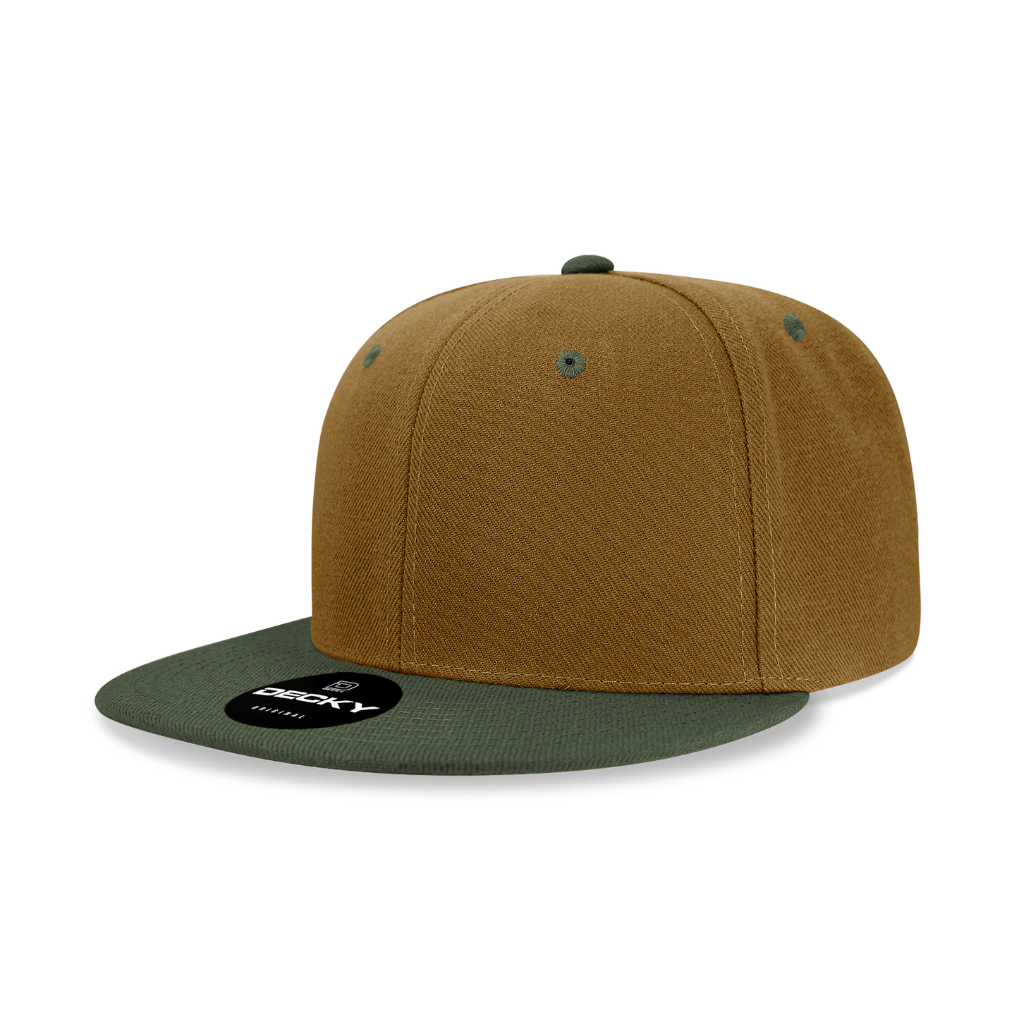 Decky 6020 Snapback Cap - 100% Acrylic, Structured