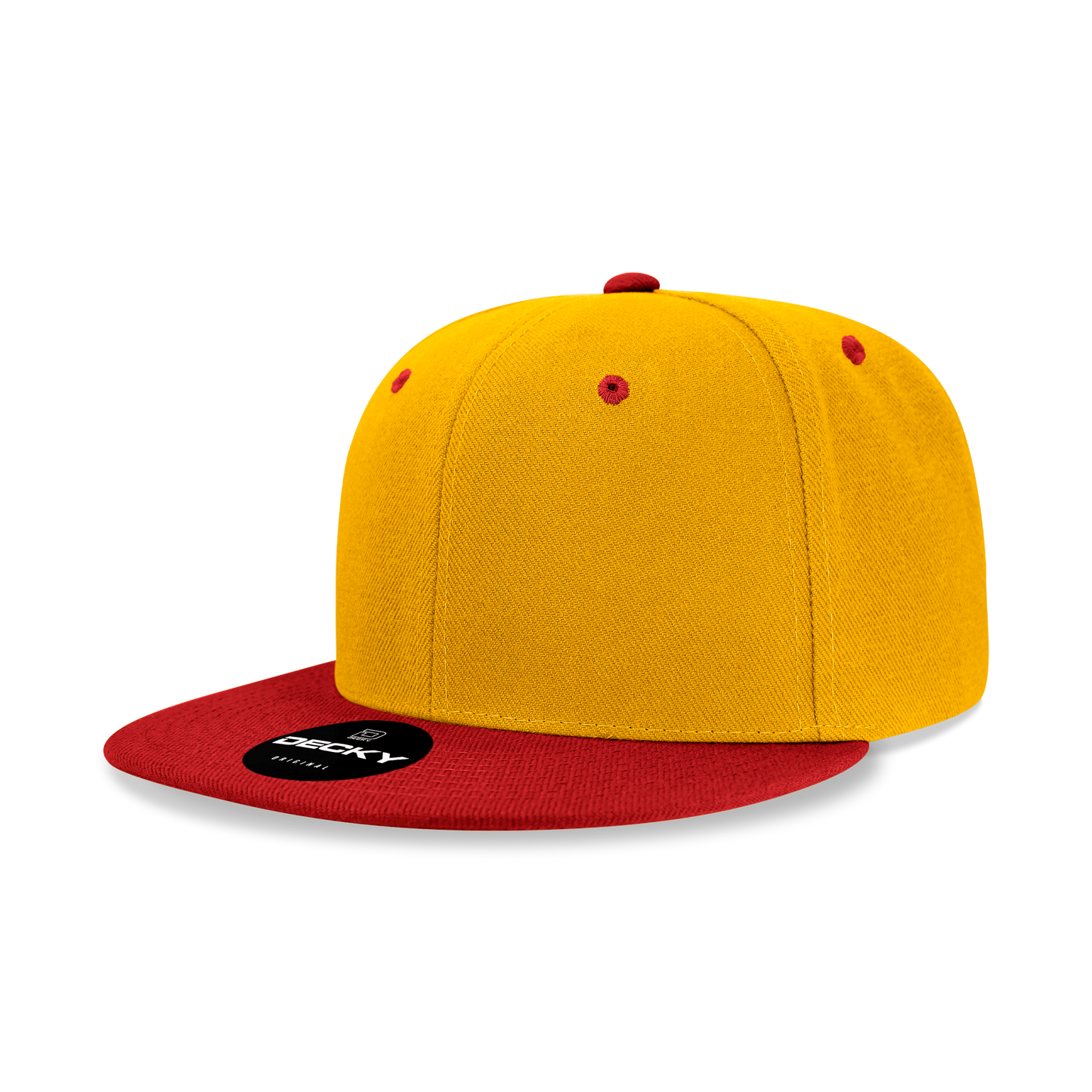 Decky 6020 Snapback Cap - 100% Acrylic, Structured