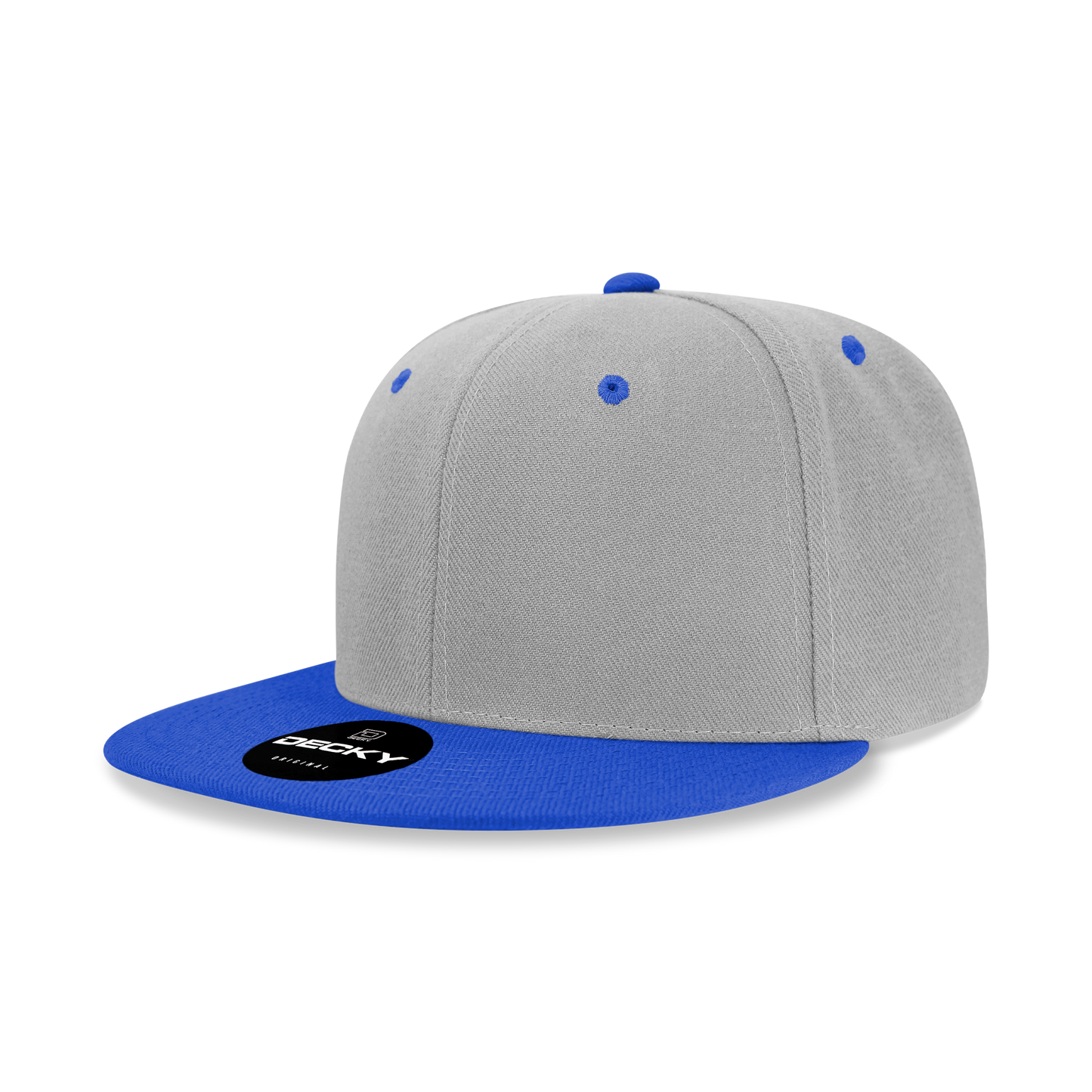 Decky 6020 Snapback Cap - 100% Acrylic, Structured
