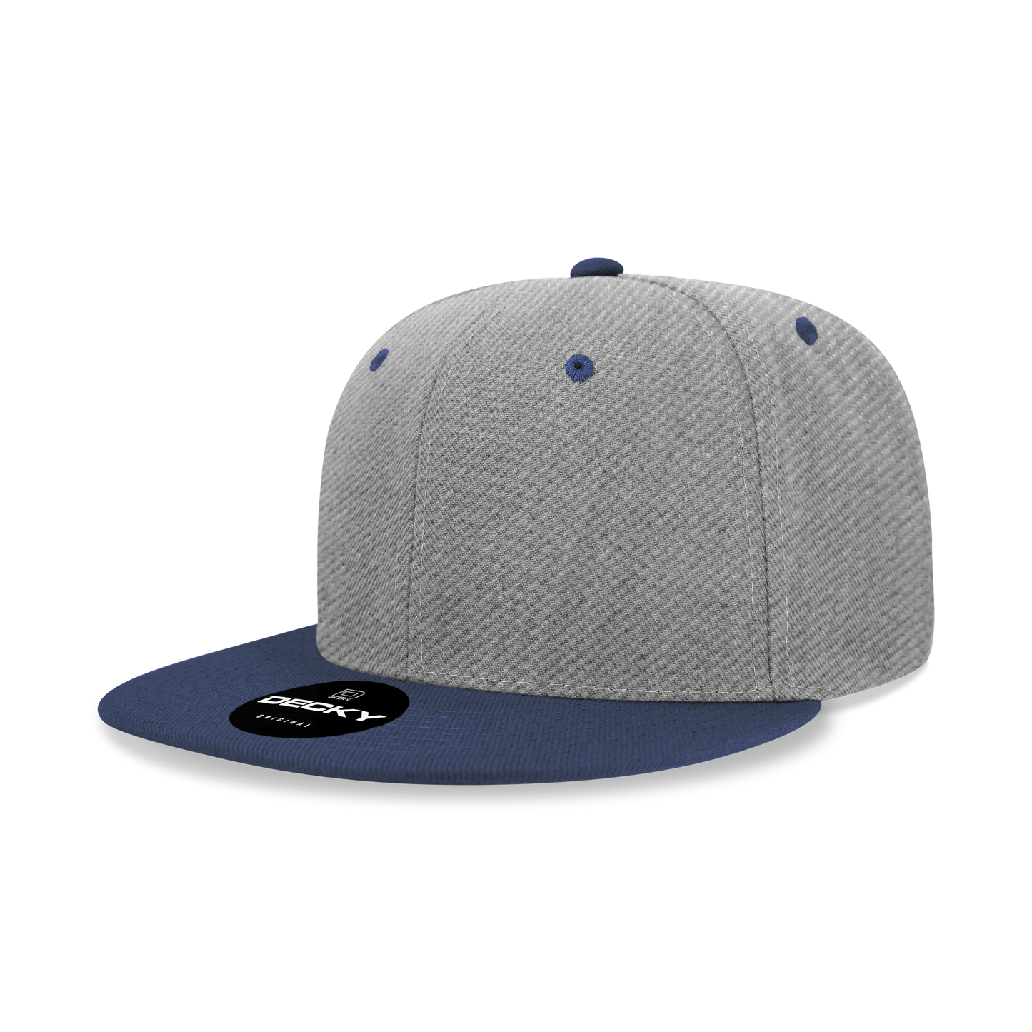 Decky 6020 Snapback Cap - 100% Acrylic, Structured