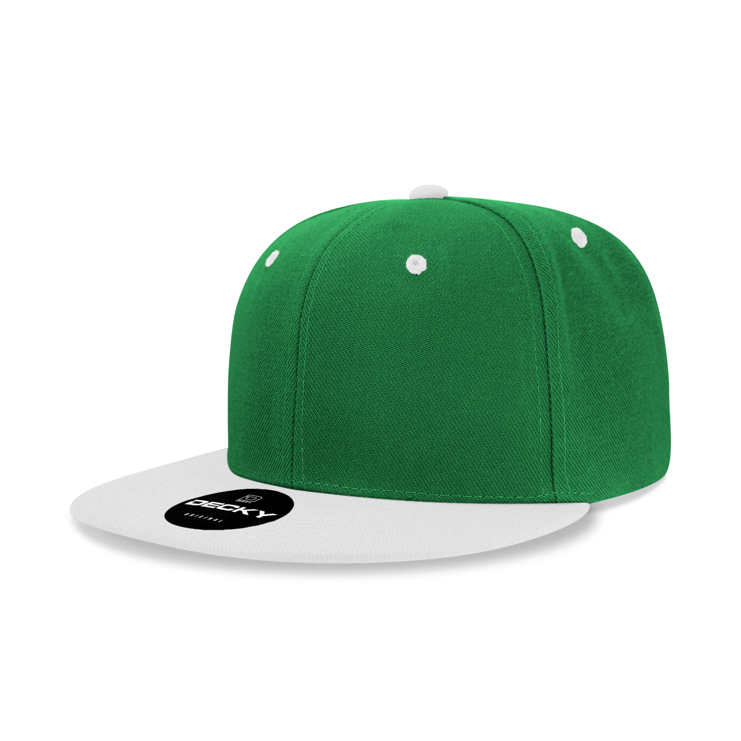 Decky 6020 Snapback Cap - 100% Acrylic, Structured