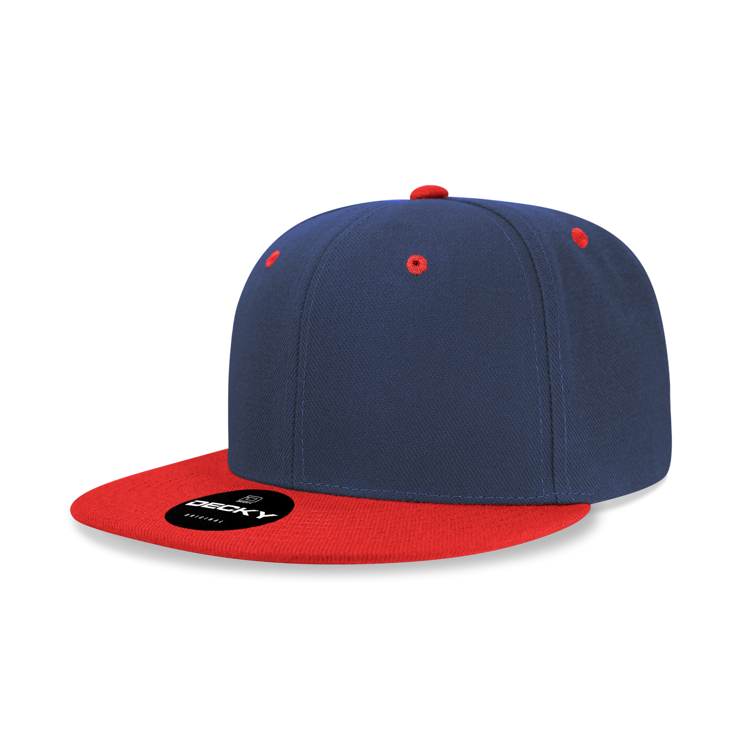 Decky 6020 Snapback Cap - 100% Acrylic, Structured