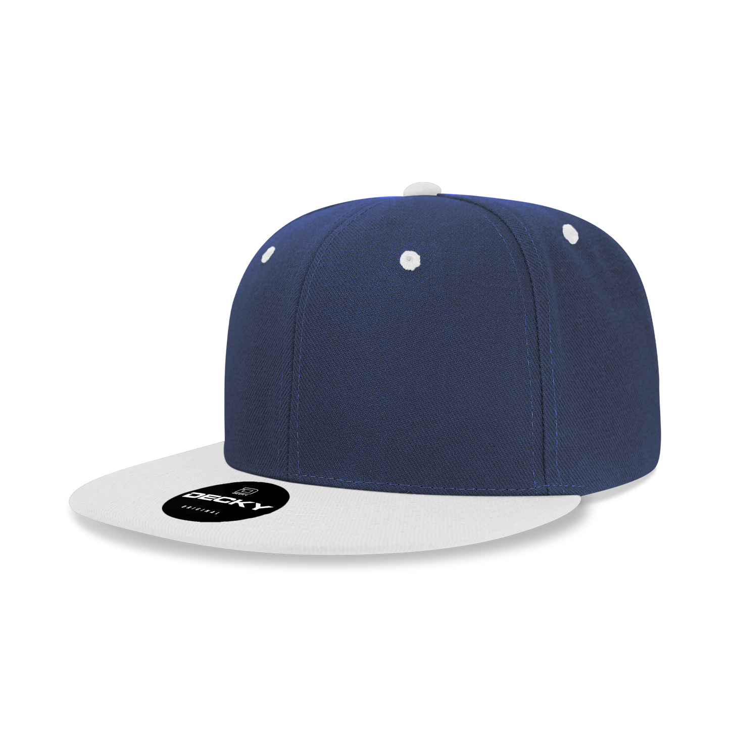 Decky 6020 Snapback Cap - 100% Acrylic, Structured