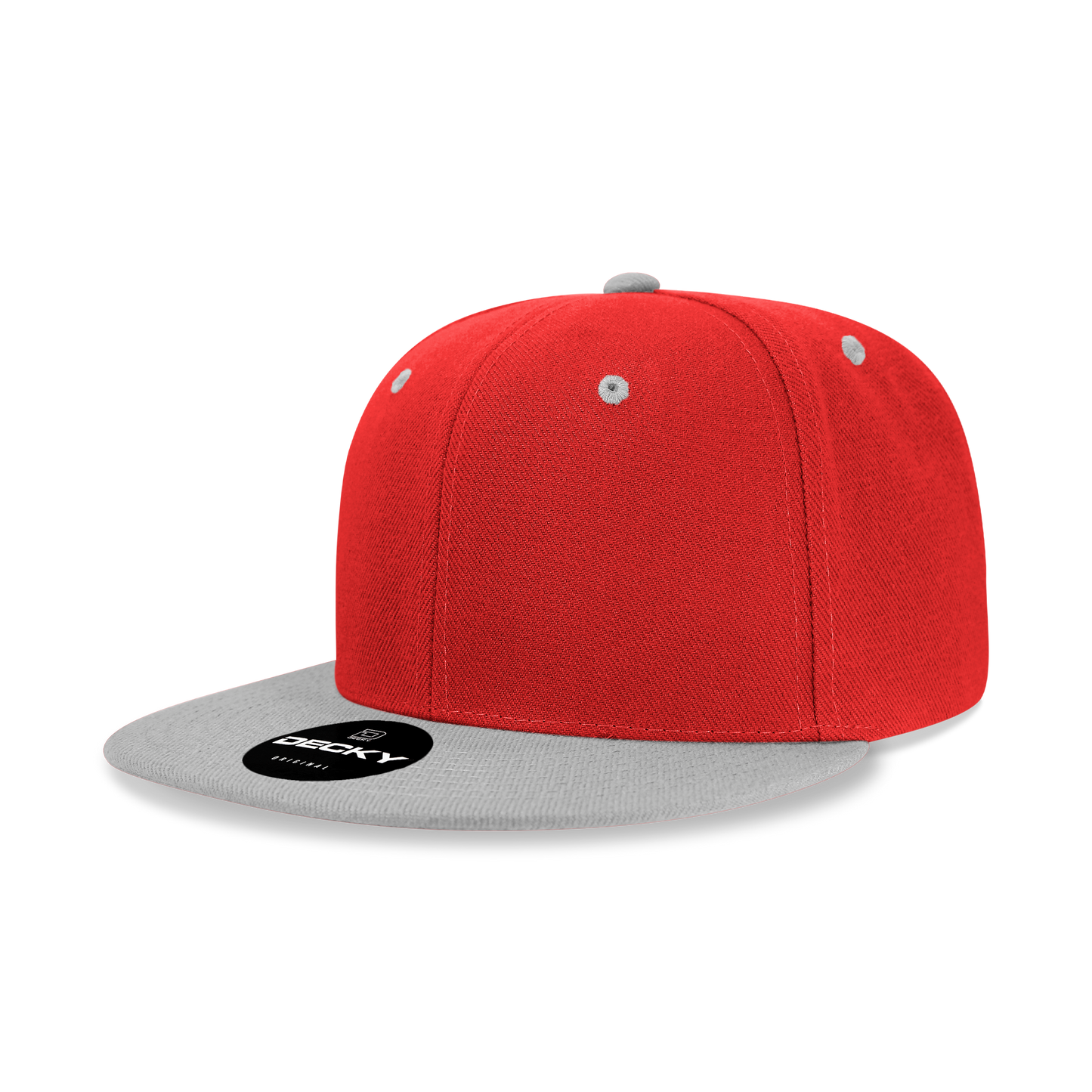 Decky 6020 Snapback Cap - 100% Acrylic, Structured