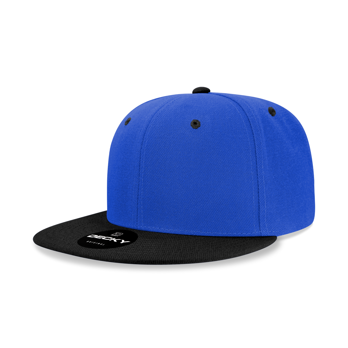 Decky 6020 Snapback Cap - 100% Acrylic, Structured
