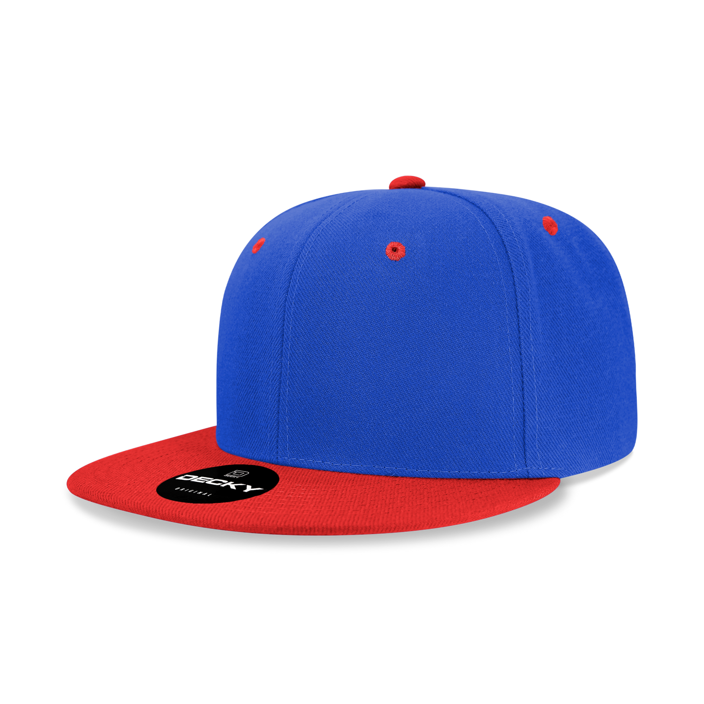 Decky 6020 Snapback Cap - 100% Acrylic, Structured
